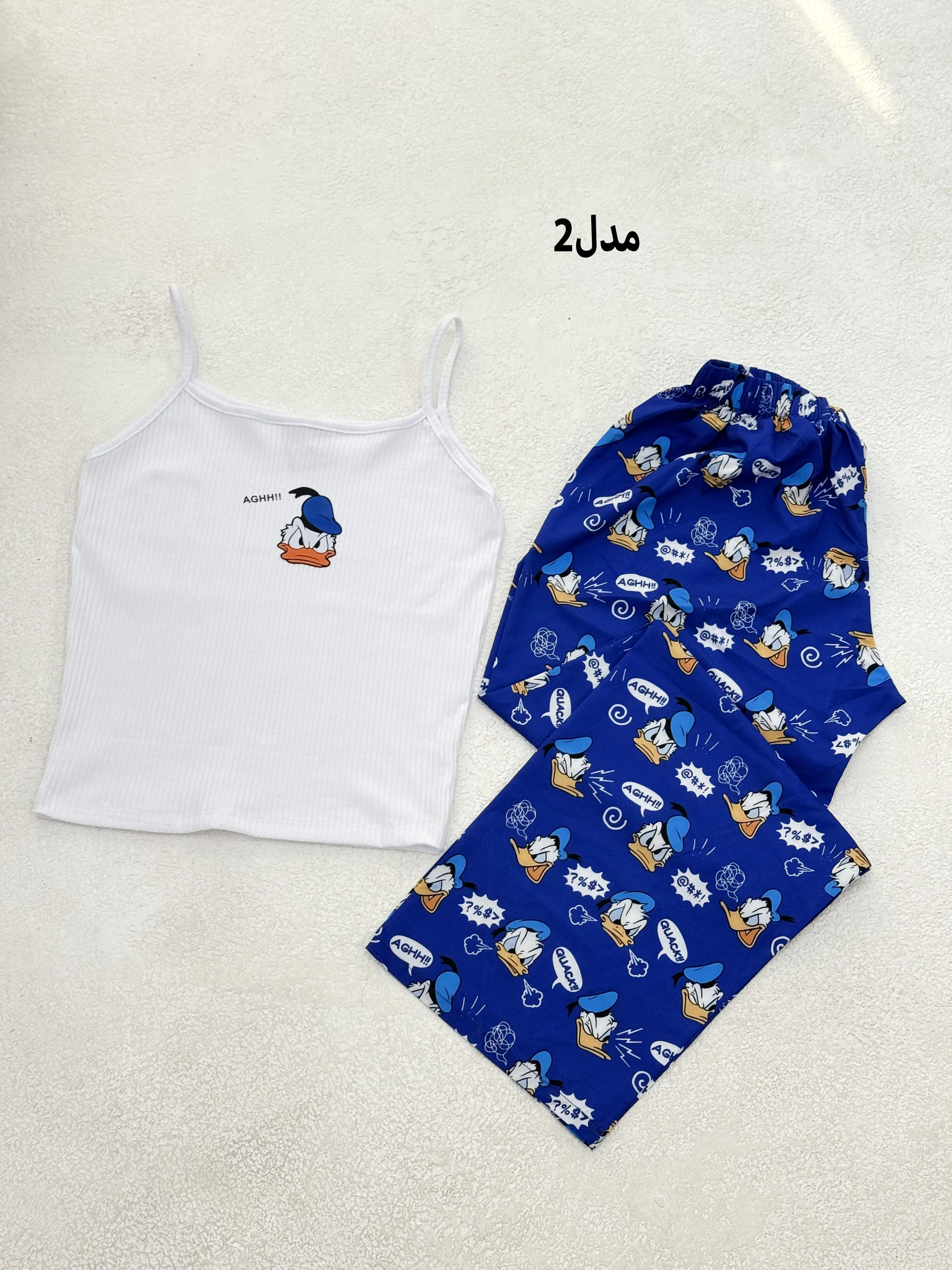 ست تاپ و شلوار زنانه چاپی|آراسز
